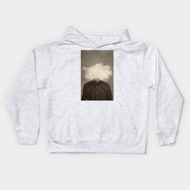 Head in the clouds Kids Hoodie by SeamlessOo